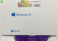 Win 10 Pro COA License Sticker , Windows 10  Pro Pack 32 Bit / 64 Bit OEM Retail Box