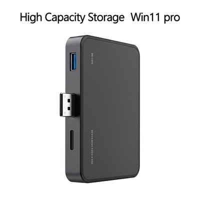 대용량 저장 Win11 Pro USB 박스, 16GB 하드 디스크 공간 및 64GB 이상 저장 장치