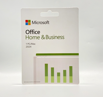 즉시 배송 Office 2024 가정 및 비즈니스 BIND 계정 키 글로벌 활성화