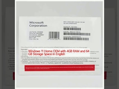 Windows 11 홈 OEM 4GB RAM 및 64GB 저장 공간 영어