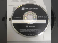 러시아를 위한 정통 윈도우 11 프로 OEM 라이선스 평생 활성화 러시아 지원