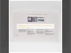 오리지널 윈도우 11 프로 OEM 마이크로소프트 키 스페인어 지원