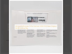 마이크로소프트 윈도우 11 프로 독일 OEM DVD 팩 원본 64비트 라이선스 키